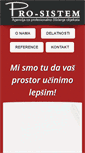 Mobile Screenshot of pro-sistem.rs